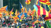 Milhares marcham em Bruxelas por independência da Catalunha