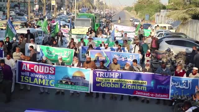 ABD'nin Kudüs'ü İsrail'in Başkenti Olarak Tanımasına Tepkiler