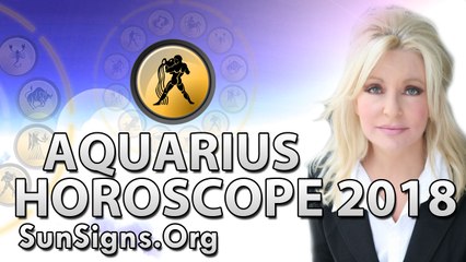 Aquarius Horoscope 2018 Predictions