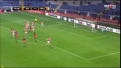 Emre Belozoglu Penalty Goal vs Braga (2-1)