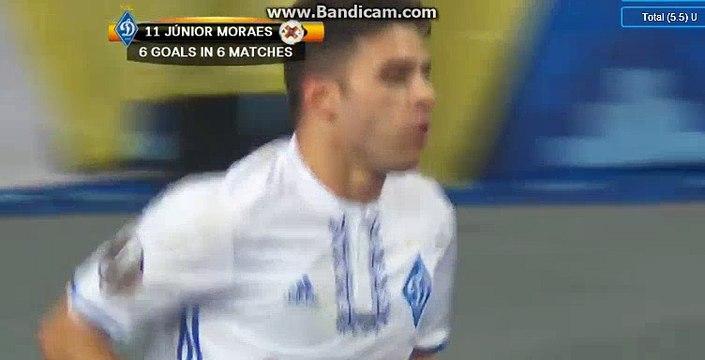 Junior Moraes Hattrick Goal - Dynamo Kyiv 4-1 Partizan 07.12.2017
