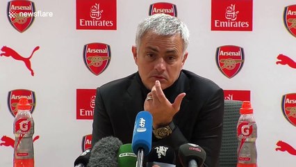 Mourinho: Emirates conditions enticed Arsenal players to go to ground