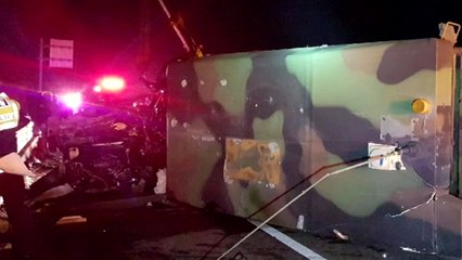 접촉사고 처리하던 미군차 추돌...1명 숨져 / YTN