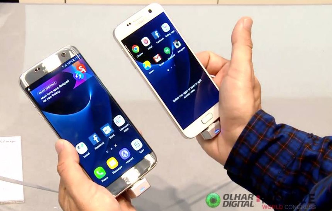 Testamos o Galaxy S7 e o Galaxy S7 Edge; assista