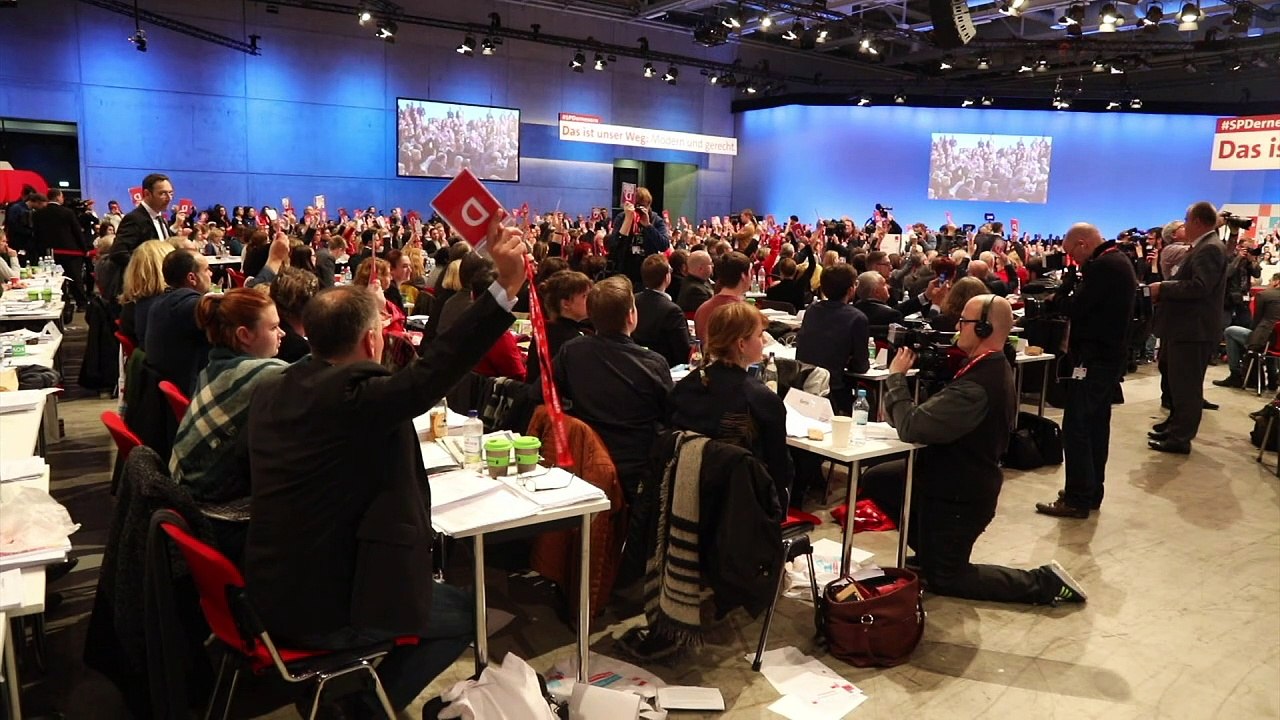 SPD-Parteitag gibt grünes Licht für Gespräche mit Union
