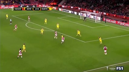 Jack Wilshere Fantastic Goal vs BATE (3-0)