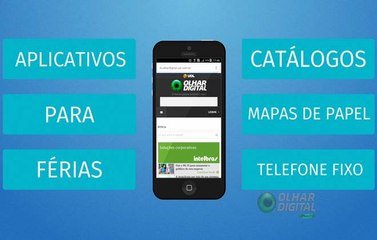Aplicativos podem facilitar a vida durante as férias