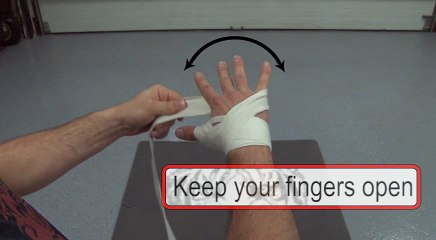 Hand wraps (rigth hand)