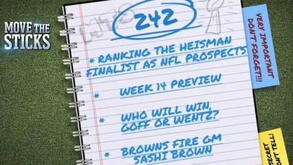 242: Ranking the Heisman finalists as NFL prospects