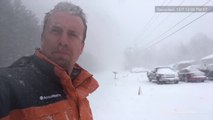 Lake-effect snow conditions worsening in Farnham, New York