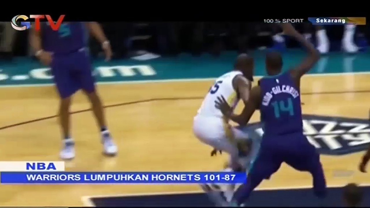 Warriors Berhasil Lumpuhkan Hornets 101-87 di Laga NBA