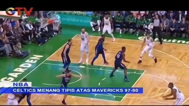 Celtics Menang Tipis Atas Mavericks 97-90 di Laga NBA