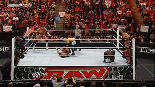 John Cena & Alex Riley & Randy Orton vs R-Truth & The Miz & Christian WWE Raw 6_20_11 Part 2_2 (HQ) - YouTube