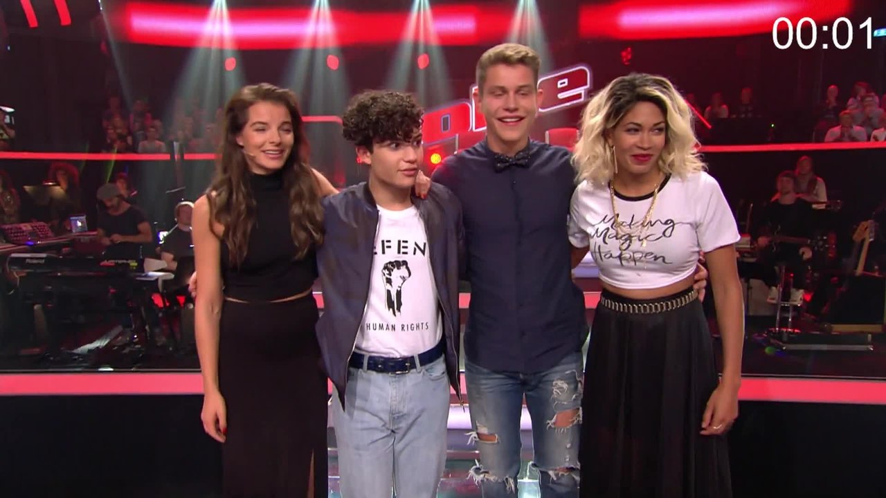 Best of - Team Yvonne: 'Ich muss mit Yvonne gehen' | The Voice Of Germany 2017