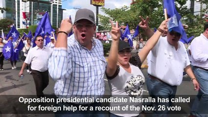 Supporters of Honduras president take to the streets