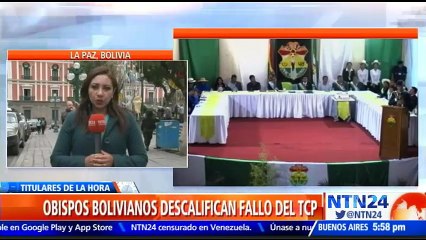 Download Video: Iglesia católica de Bolivia descalificó el fallo que habilitó al presidente Evo Morales para una nueva reelección