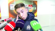 Réaction de Maxime Lopez après le nul face à Salzbourg (0-0)