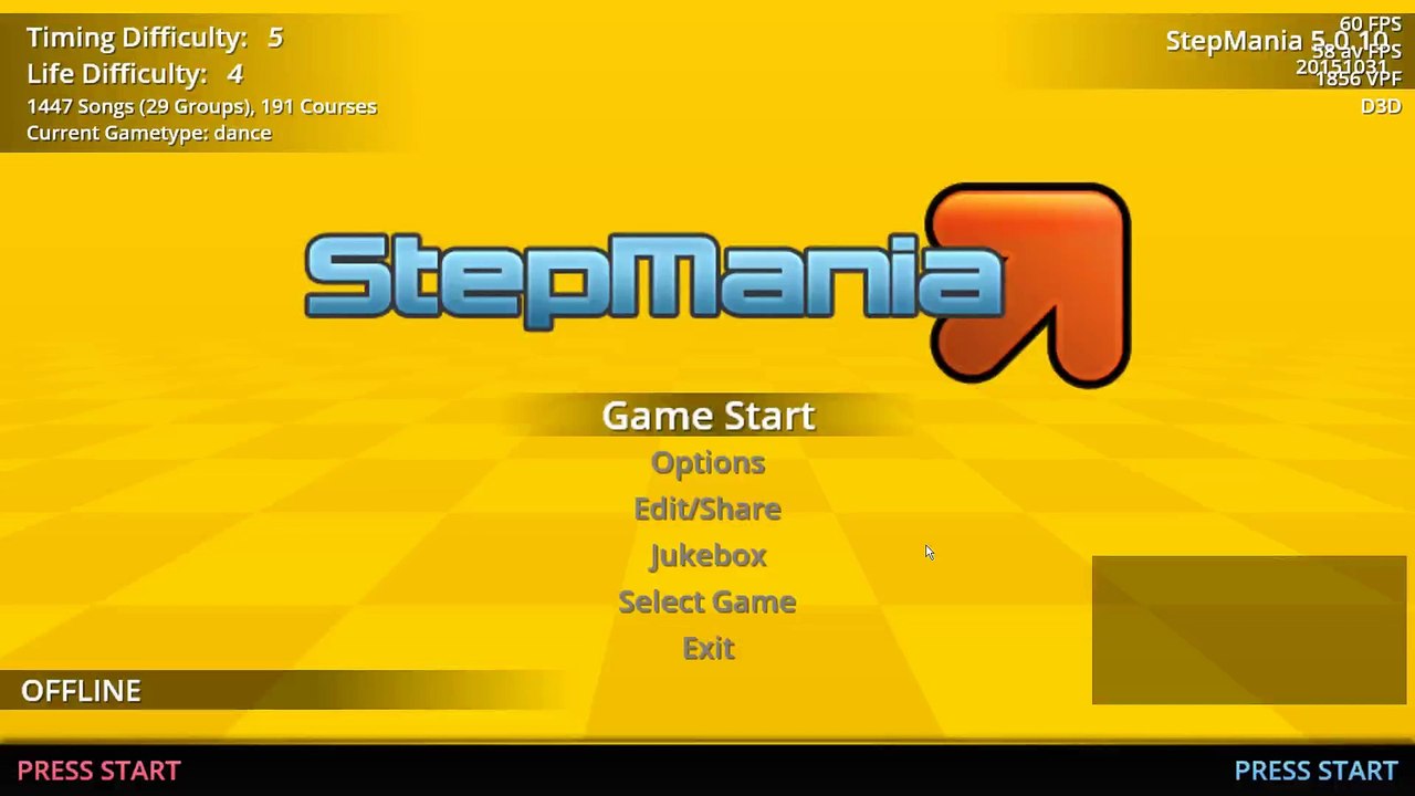 2017-01-07 - Favourite Stepmania songs