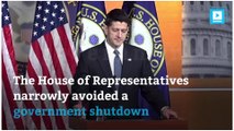 House Passes Spending Bill to Avoid Government Shutdown