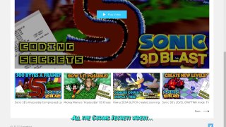 GameHut Website Launch featuring Sonic 3D DX area & 50,000 Thanks!-hibhoJvcJUs