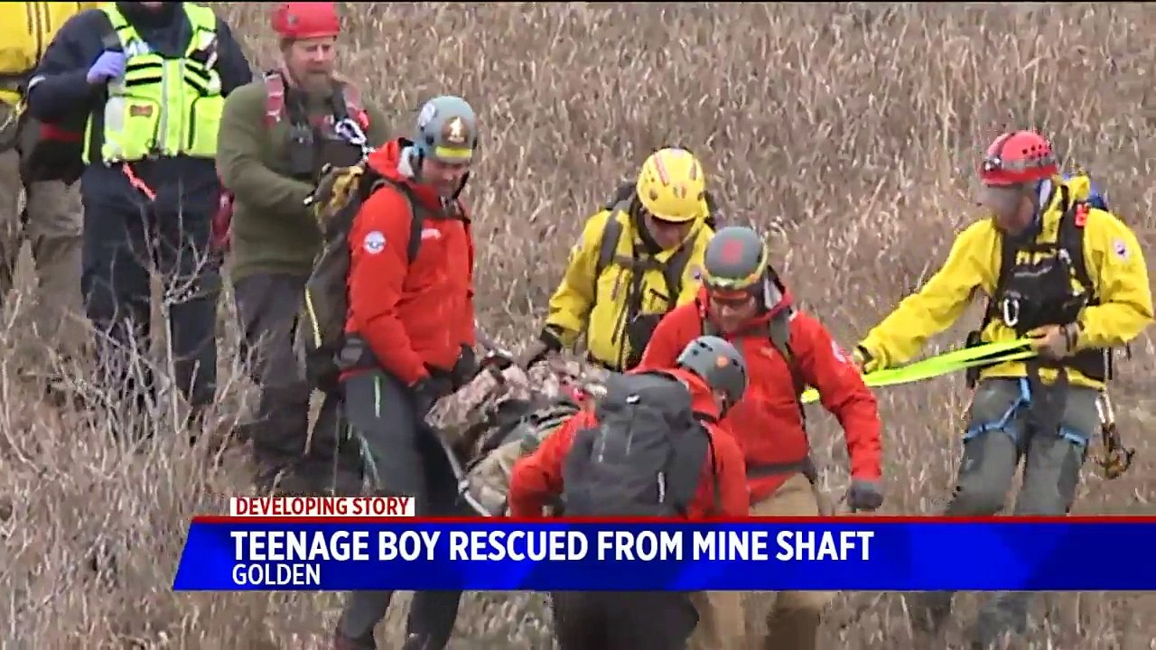 15-Year-Old Boy Rescued After Falling 100 feet Down into Mine Shaft