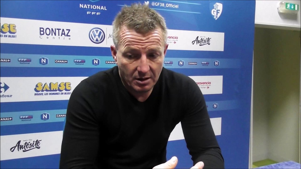 Olivier Guégan après GF38 - Chambly : "On laisse deux points en route, après Laval et le Red Star ça commence à faire beaucoup"