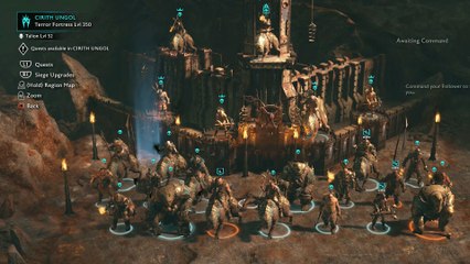 SHADOW OF WAR NO DEATHS FIRST TIME PLAYTHROUGH 178 POST-END SIEGE DEFENDING!