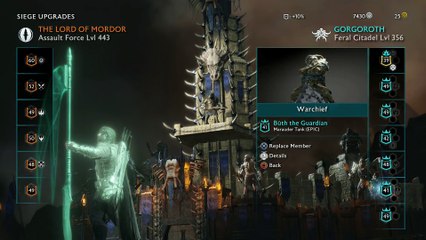 SHADOW OF WAR NO DEATHS FIRST TIME PLAYTHROUGH 180 POST-END SIEGE DEFENDING!
