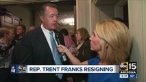 Arizona Representative Trent Franks resigning