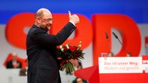 SPD kongresinde Merkel ile koalisyon pazarlığına onay çıktı