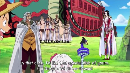 Hancock Scolds Rayleigh - Luffy Prepares For Training  [HD] ( Marineford #104)-CND83nXZUWE