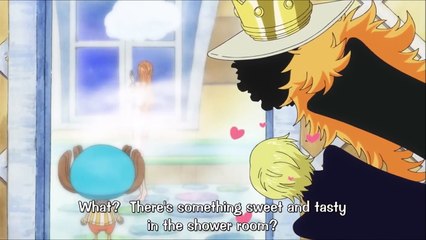 Nami Sexy Bath Scene [HD] One Piece ENG SUB ( Punk Hazard # 02)-D_jiVu0KRfI