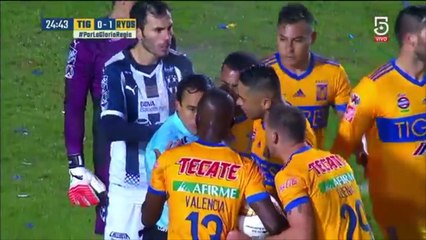 1-1 Gol de Enner Valencia - Tigres 1 - 1 Monterrey - 07.12.2017