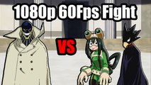 [60ᶠᵖˢ] Team Asui and Tokoyami vs Ectoplasm - Boku no Hero Academia