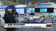 S. Korea aims to be in world's top 3 in drone sector by 2030
