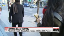 Worldwide mobile data traffic to increase 8-fold by 2023: Report