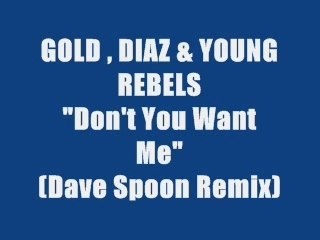 GOLD, DIAZ & YOUNG REBELS - DON'T YOU WANT ME (remix 2007)