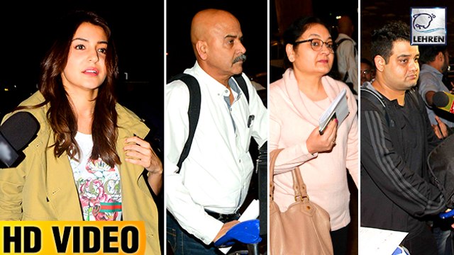 Anushka Sharma & Family Leave For Her Wedding With Virat Kohli?