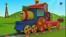 بوب قطار مزرعة زيارة | كارتون 3D للأطفال | فيديو الأطفال الشعبية | Bob Train Farm Visit