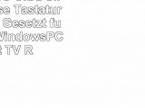 Sunyun 24G Ultra Slim Kabellose Tastatur und Maus Gesetzt für Desktop  WindowsPC