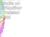 Deutsche Tastatur in Blau Tablethülle und rosa KinderKopfhörer für 2014 Trekstor