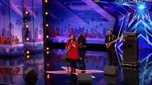 Mandy Harvey gets Simon's GOLDEN BUZZER On America's Got Talent 2017-KzFIkUIR_6Y