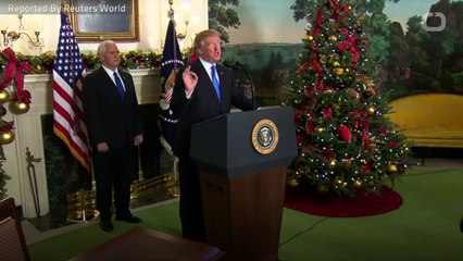 Trump Recognizes Jerusalem As Israel's Capital