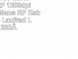 Microsoft Arc Laser Wireless RF 1200dpi schwarz  Maus RF Kabellos Büro Laufrad Laser