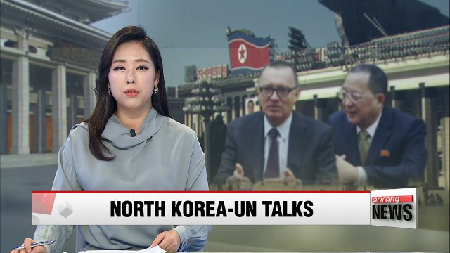 UN official meets with North Korean foreign minister in Pyongyang
