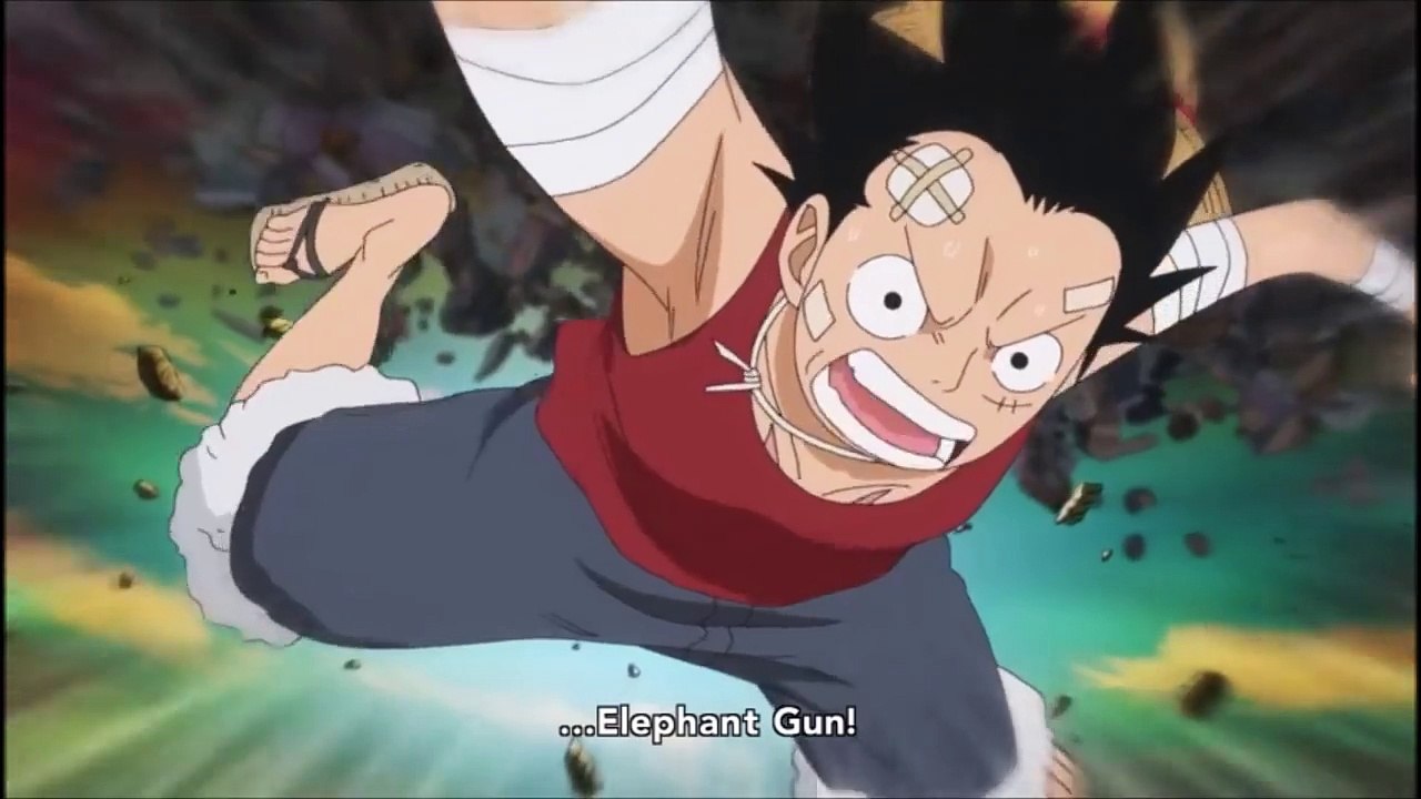 Luffy Vs Fujitora Raging Tiger Epic!!! - One Piece 743 ENG SUB ...