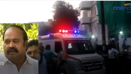 நான் நலமாக உள்ளேன்-விபத்தில் சிக்கிய புகழேந்தி பேட்டி- வீடியோ