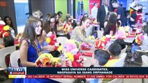 Miss Universe candidates, nagpasaya sa isang orphanage
