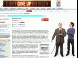 Nouvelle publicité Apple : Don’t Give Up on Vista