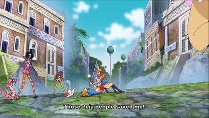 The CurlyHat Pirates(Sanji) Help the Minks One Piece 761 ENG SUB-4cWgI0pw378